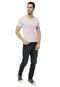 Camiseta Calvin Klein Jeans Mark Cinza - Marca Calvin Klein Jeans