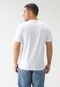 Camiseta Tommy Jeans Reta Icon Bordado Branca - Marca Tommy Jeans