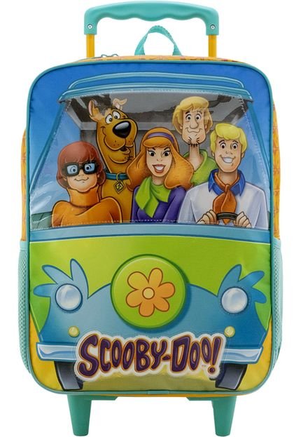 Mochila de Rodinhas Xeryus 14 Scooby-Doo Mystery Machine Laranja - Marca Xeryus