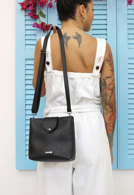 BOLSA TRANSVERSAL FEMININA HELENA PRETO - Marca Vegatta