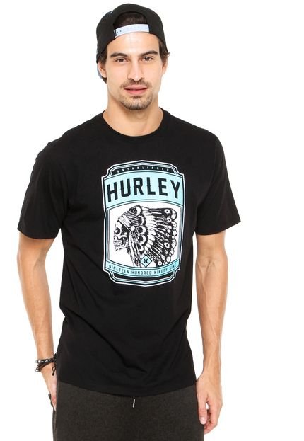 Camiseta Hurley History Preto - Marca Hurley