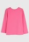 Blusa Kyly Personagens Rosa - Marca Kyly