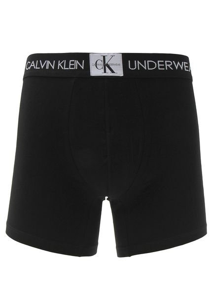 Cueca Calvin Klein Underwear Boxer Monogram Preta - Marca Calvin Klein Underwear