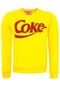 Blusa Coca-Cola Clothing Brasil Style Amarela - Marca Coca-Cola Jeans