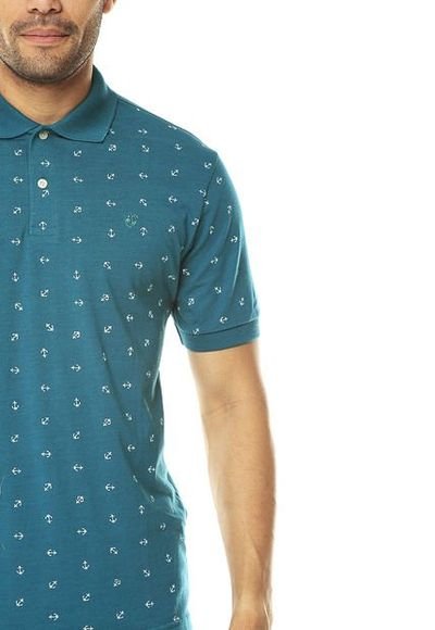 Camiseta Polo Azul Petr leo HANG TEN Compra Ahora Dafiti Colombia