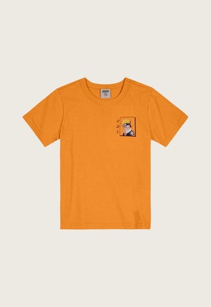 Camiseta Infantil Brandili Naruto Laranja - Marca Brandili