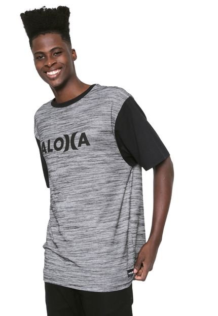 Camiseta Hurley Oversize Aloha Cinza - Marca Hurley