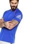 Camiseta adidas Performance Train WKT Azul - Marca adidas Performance