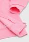 Agasalho Manga Longa adidas Originals Infantil 3D Trefoil Rosa - Marca adidas Originals