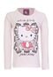 Blusa Hello Kitty Arabesco Rosa - Marca Hello Kitty