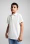 Camisa Polo MANGO KIDS Logo Off-White - Marca MANGO KIDS