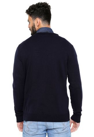 Suéter Tricot Volcom Stone Classi Azul
