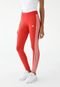 Legging adidas Sportswear Ajustada 3 Stripes Vermelha - Marca adidas Sportswear