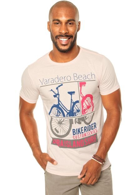 Camiseta Fiveblu Bicicleta Rosa - Marca FiveBlu