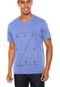 Camiseta Aleatory Summer Azul - Marca Aleatory