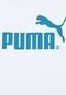 Camiseta Large Infantil Logo Branca - Marca Puma