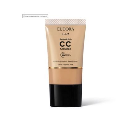 CC Cream Eudora Glam Second Skin Cor 50 - Marca Eudora