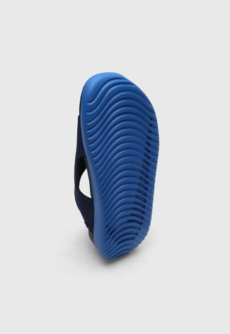 Sandália Nike Infantil Sunray Adjust 5 V2 Bgp Azul-Marinho