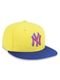Boné New Era 5950 New York Yankees Aba Reta Fitted Amarelo - Marca New Era