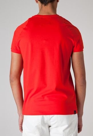 Camiseta Brasil Riscas Vermelha