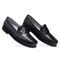 Sapato Mocassim em Couro Preço Promocional Masculino Preto - Marca Yes Basic