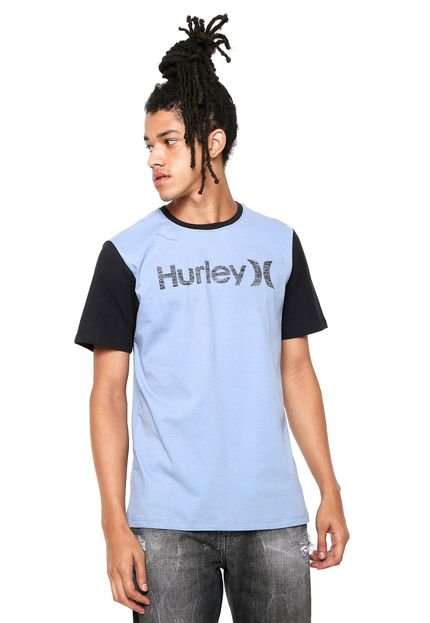 Camiseta Hurley O&O Push Through Azul - Marca Hurley