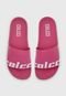 Chinelo Slide Colcci Logo Rosa - Marca Colcci