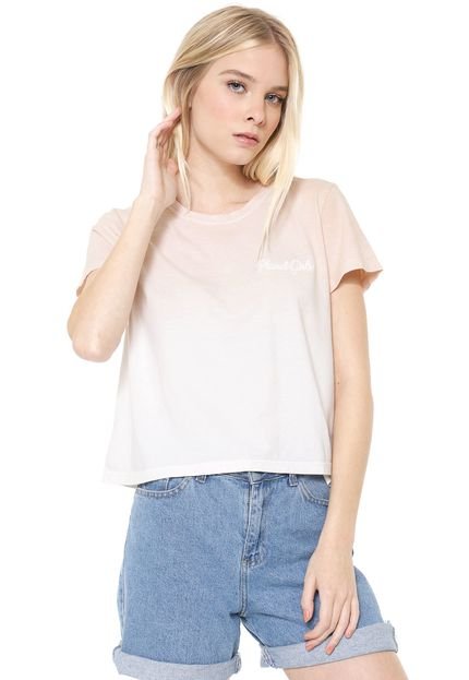 Camiseta Planet Girls Delavê Rosa - Marca Planet Girls