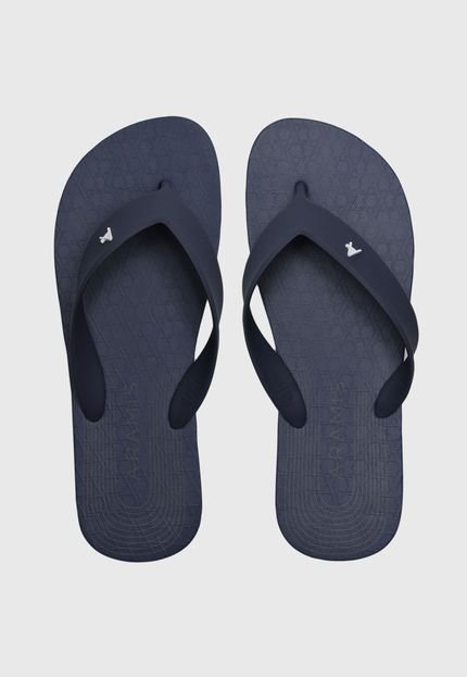 Chinelo Aramis De Dedo Logo Azul-Marinho - Marca Aramis