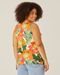 Regata Feminina Plus Size Tropical Em Viscose Stretch - Marca Malwee