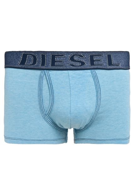Cueca Diesel Boxer Elástico Jeans Azul - Marca Diesel