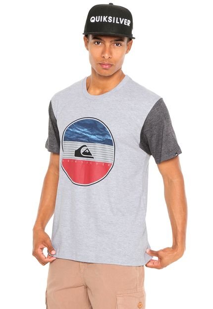 Camiseta Quiksilver In The Water Cinza - Marca Quiksilver