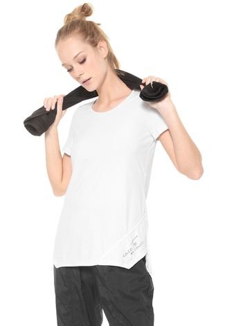 Blusa Colcci Fitness Texturizada Branca