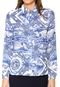 Camisa Lança Perfume Costas Abertas Branca/Azul - Marca Lança Perfume