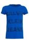 Blusa Calvin Klein Kids Shine Azul - Marca Calvin Klein Kids