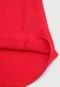 Camisa Polo Milon Infantil Manga Longa Vermelha - Marca Milon