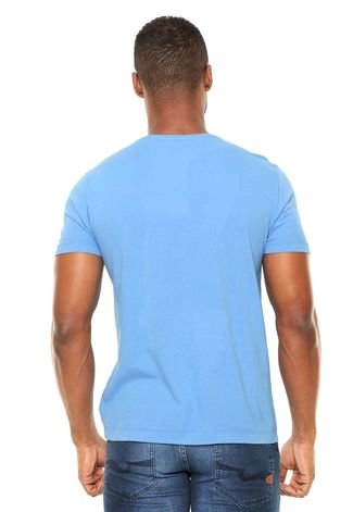 Camiseta Aramis Regular Fit Estampa Azul