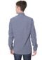 Camisa Lacoste Slim Xadrez Príncipe de Gales Azul-marinho/Branca - Marca Lacoste