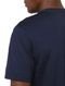 Camiseta Aramis Masculina Lisa Bordado Gola Azul Marinho - Marca Aramis