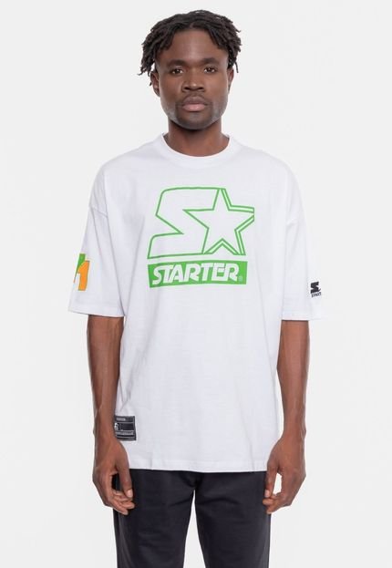 Camiseta Starter Estampada Branca - Marca STARTER