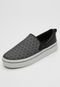 Slip On Capodarte Monograma Preto - Marca Capodarte