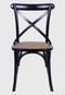 Cadeira Cross Madeira Preto OR Design - Marca Ór Design