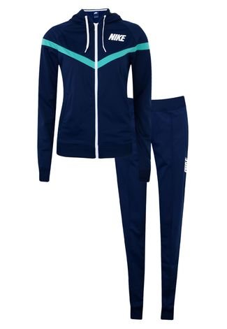 Agasalho Nike Sportswear Pursuitist W Azul
