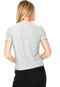 Blusa Disparate Plissada Prata - Marca Disparate