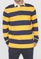 Camisa Polo Polo Ralph Lauren Reta Listrada Amarela - Marca Polo Ralph Lauren