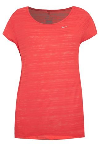 Camiseta Nike Df Touch Breeze Stripe Vermelha
