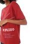 Camiseta Cantão Etimologia Reflexo Vermelha - Marca Cantão