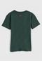 Camiseta Reserva Mini Infantil Lettering Verde - Marca Reserva Mini