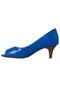 Peep Toe Anna Flynn Basic Azul - Marca Anna Flynn