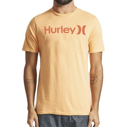 Camiseta Hurley O&O Solid SM24 Masculina Laranja - Marca Hurley